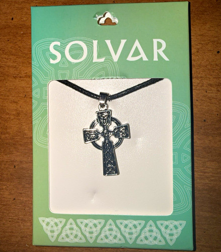 Solvar silver cross charm - solvar,