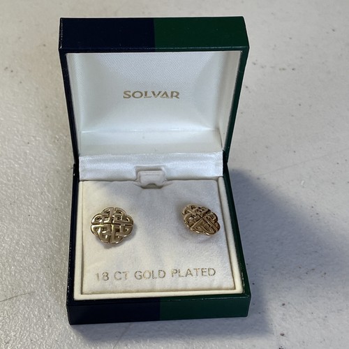 Solvar green knot - solvar, earrings
